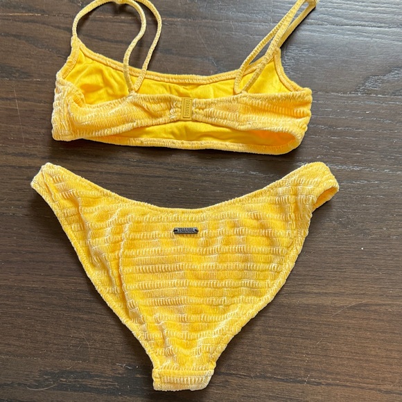 Yellow Triangle Bikini Set - Picture 3 of 4